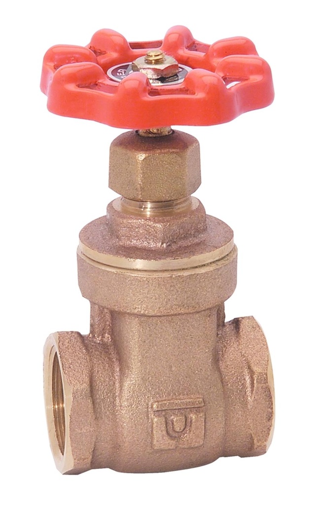 VÁLVULA DE COMPUERTA ROSCABLE DE 1/2"