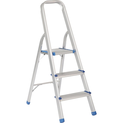 [ETTA3] ESCALERA PLEGABLES TIPO TABURETE DE ALUMINIO CON 3 PELDAÑOS SURTE