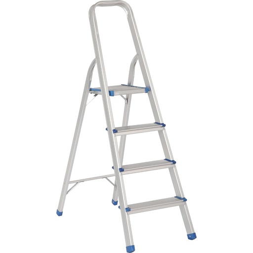 [ETTA4] Escalera Plegable Tipo Taburete De Aluminio Surtek Etta4