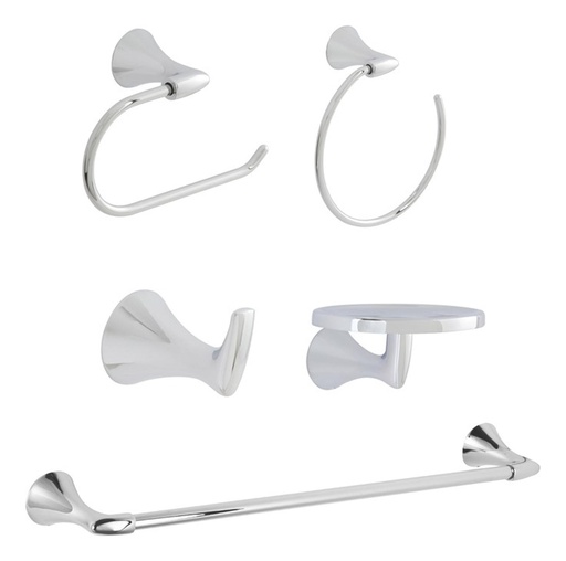 [YZ.20] Juego De Accesorios Para Baño Yaz Urrea Yz.20 5 Piezas