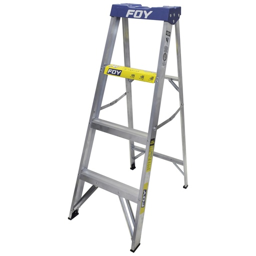 [ETF3] ETF3 ESCALERA DE TIJERA TIPO III DE ALUMINIO Y TAPA PLÁSTICA CON 3 PELDAÑOS